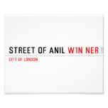 Street of anil  Photo Prints