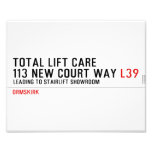 Total Lift Care 113 New Court Way  Photo Prints