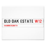 Old Oak Estate  Photo Prints