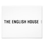 The English HOUSE  Photo Prints