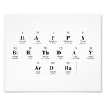 Happy
 Birthday
 Ardra  Photo Prints