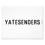 YATESENDERS  Photo Prints