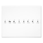 Chemistry  Photo Prints