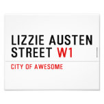 Lizzie Austen Street  Photo Prints