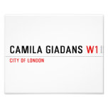 Camila Giadans  Photo Prints
