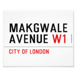 Makgwale Avenue  Photo Prints