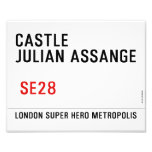 CASTLE  JULIAN ASSANGE    Photo Prints