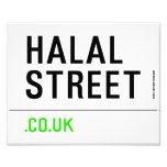 Halal Street  Photo Prints