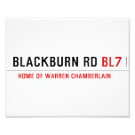 Blackburn Rd  Photo Prints