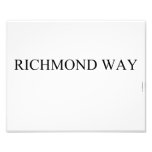 Richmond way   Photo Prints