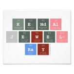 Kendal
 Jewel 
 Ray  Photo Prints