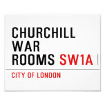 Churchill war rooms  Photo Prints