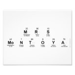 Mrs
 Montoya  Photo Prints