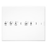 ARTEK[Lab];  Photo Prints