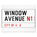 Window Avenue  Photo Prints