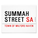 Summah Street  Photo Prints