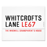 Whitcrofts Lane  Photo Prints