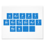 Happy
 Birthday
 René  Photo Prints