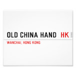 OLD CHINA HAND   Photo Prints