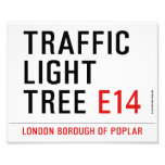 traffic light tree  Photo Prints