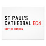 ST PAUL'S CATHEDRAL  Photo Prints