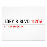 JOEY R BLVD  Photo Prints