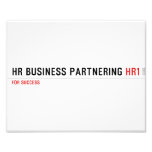 HR Business Partnering  Photo Prints