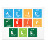 ADHD
 TRIP
 ele  Photo Prints