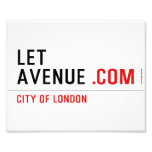 LET  AVENUE  Photo Prints