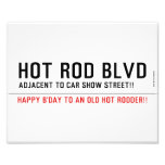 Hot Rod Blvd  Photo Prints