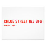 chloe Street  Photo Prints