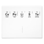 Capolista
 
   Photo Prints