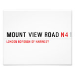 MOUNT VIEW ROAD  Photo Prints