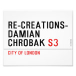 Re-creations- Damian  Chrobak  Photo Prints