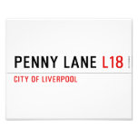 penny lane  Photo Prints