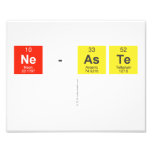NE-ASTE
   Photo Prints