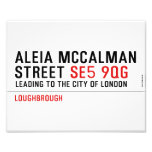 Aleia Mccalman Street  Photo Prints