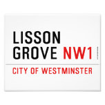 Lisson grove  Photo Prints