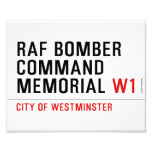 raf bomber command memorial  Photo Prints
