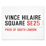 Vince hilaire Square  Photo Prints