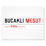 BUCAKLI  Photo Prints