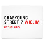 Chaeyoung Street 7  Photo Prints