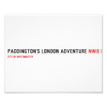 Paddington's London Adventure  Photo Prints