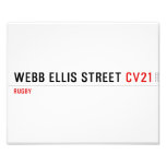 Webb Ellis Street  Photo Prints