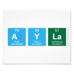 AYLA  Photo Prints