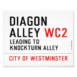Diagon  Alley  Photo Prints