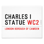 charles i statue  Photo Prints