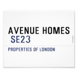 Avenue Homes   Photo Prints