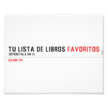 tu LISTA DE libros  Photo Prints