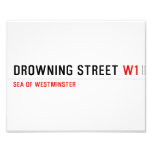 Drowning street  Photo Prints
